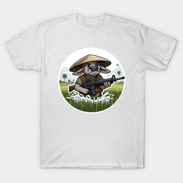 Tactical Thai Buffalo T-Shirt by Rawlifegraphic